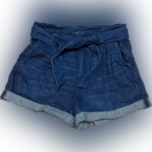 EXPRESS High Waisted Denim Shorts